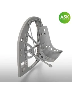 A6M Bulkhead with Seat in BOTTOM position - ASK 3D Print for Tamiya...