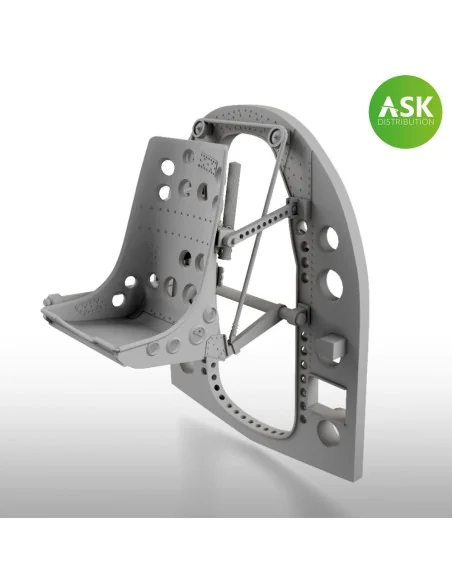 [NO_DESC] A6M Bulkhead with Seat in MIDDLE position - ASK 3D Print ...