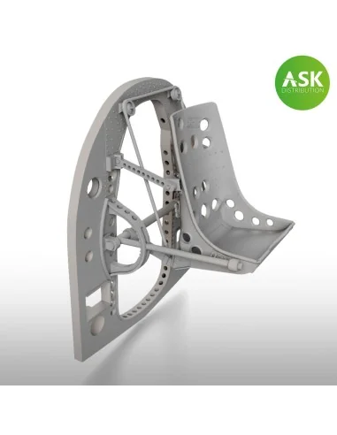 A6M Bulkhead with Seat in MIDDLE position - ASK 3D Print for Tamiya...