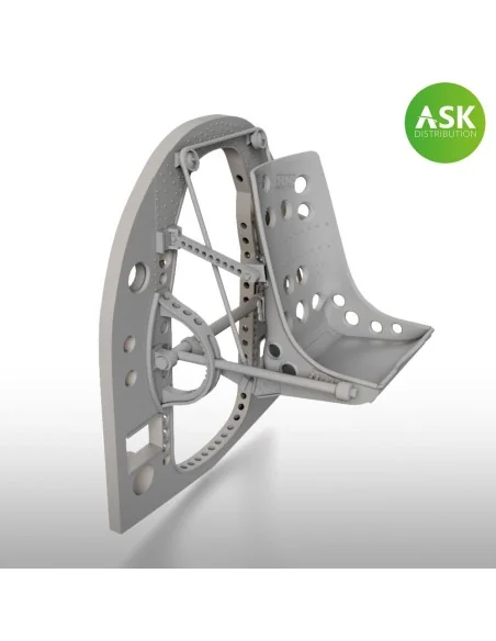 A6M Bulkhead with Seat in MIDDLE position - ASK 3D Print for Tamiya...