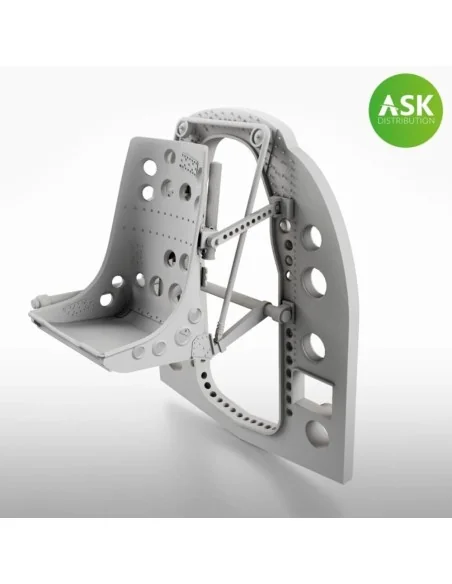 A6M Bulkhead with Seat in MIDDLE position - ASK 3D Print for Tamiya...