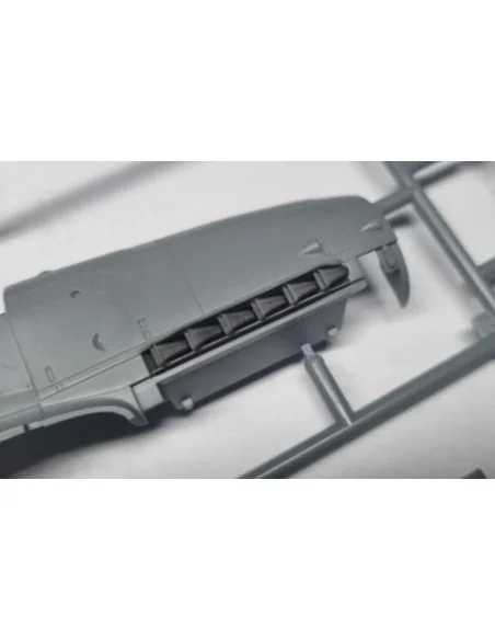 Bf 109K-4 Exhausts detail set - 3D print for Kotare, 1/32 - Art Sca...