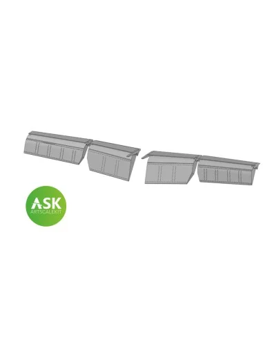 Me 262 flaps detail set - 3D print for Arma Hobby, 1/72 - Art Scale...