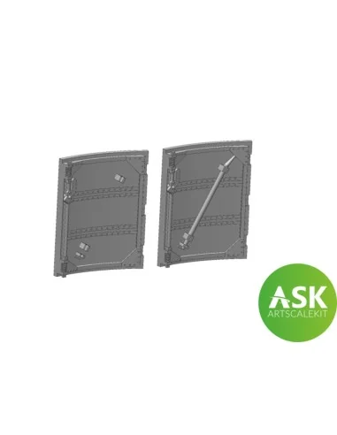[NO_DESC] Spitfire Mk.Vb Cockpits door for Eduard, 1/72 - Art Scale...