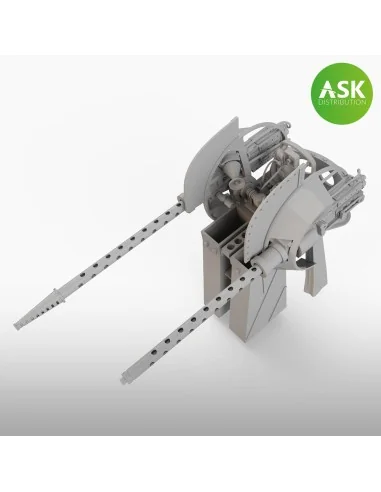 B-25 Mitchell Top Dorsal turret - gun set for HK Model, 1/48 - Art ...
