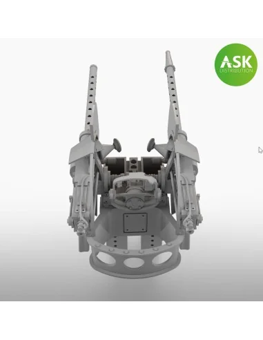 B-25 Mitchell Top Dorsal turret - gun set for HK Model, 1/48 - Art ...