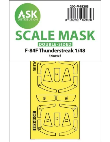 [NO_DESC] F-84F Thunderstreake double-sided express fit mask for Ki...