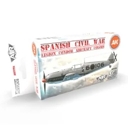 Spanish Civil War. Legion Condor Aircraft SET 3G - AK Interactive A...