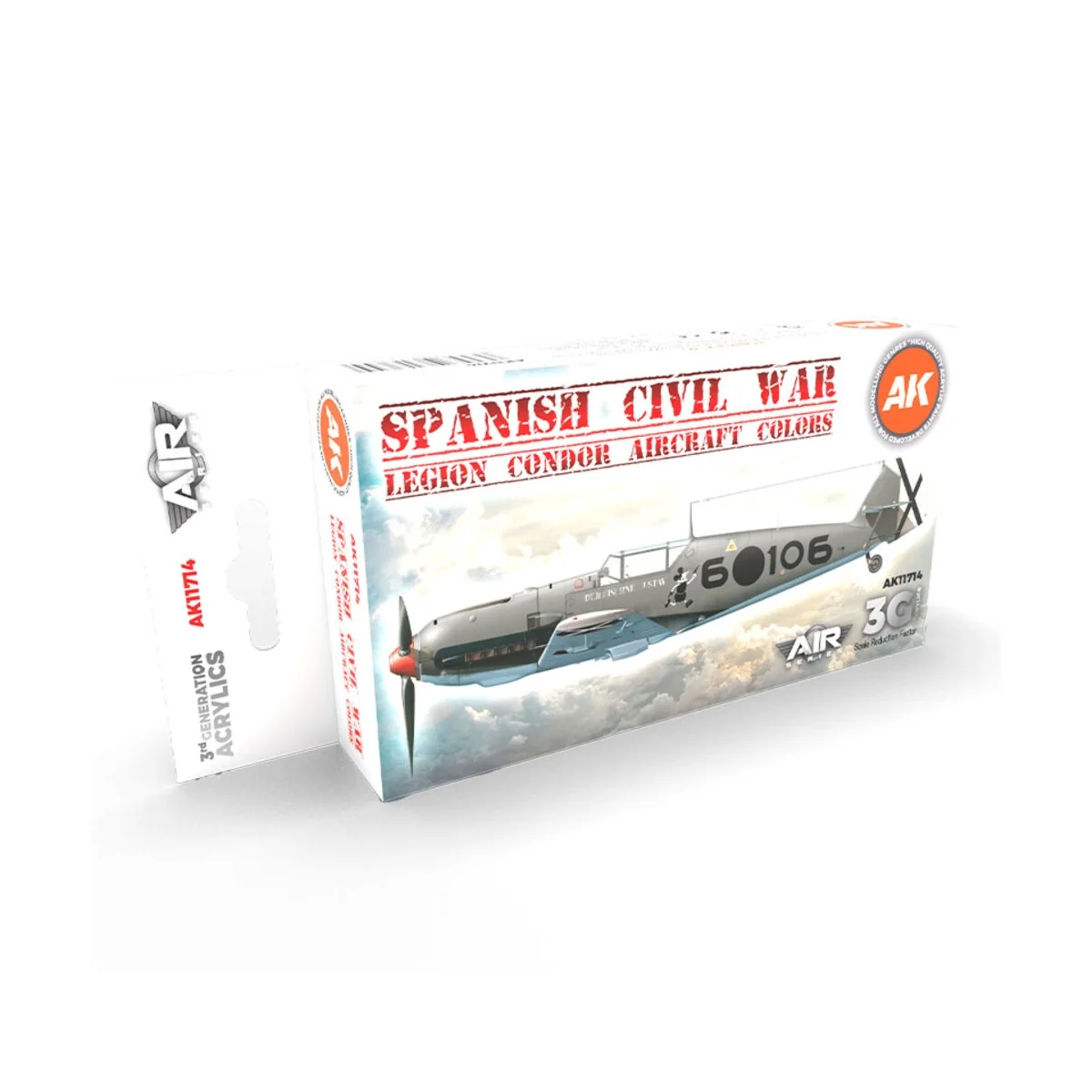 Spanish Civil War. Legion Condor Aircraft SET 3G - AK Interactive A... Spanish Civil War. Legion Condor Aircraft SET 3G - AK Interactive A...