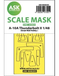A-10A Thunderbolt II one-sided express fit mask for Great Wall Hobb...