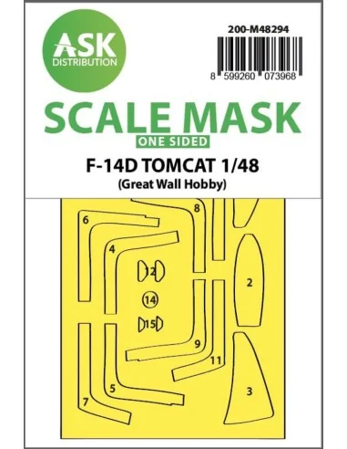 [NO_DESC] F-14D Tomcat one-sided express fit mask for Great Wall Ho...