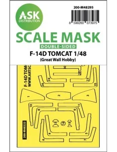 [NO_DESC] F-14D Tomcat double-sided express fit mask for Great Wall...