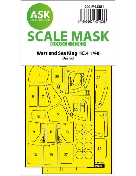 [NO_DESC] Westland Sea King HC.4 double-sided express fit mask for ...