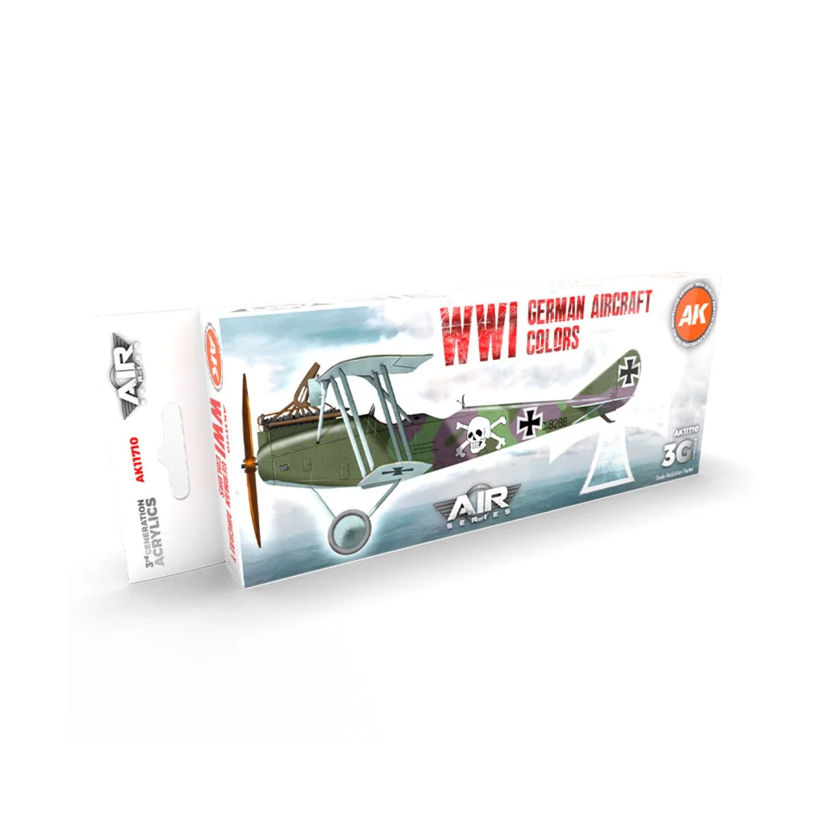 WWI German Aircraft Colors SET 3G - AK Interactive AK11710