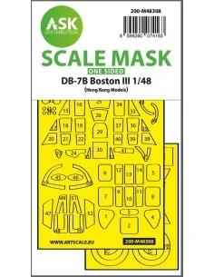 DB-7B Boston III one-sided express fit mask for HK Models, 1/48 - A...