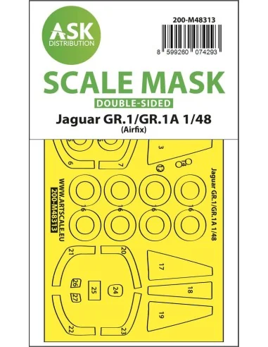 Jaguar GR.1/GR.1A double-sided express fit mask for Airfix, 1/48 - ...