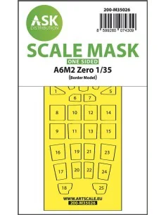 [NO_DESC] A6M2 Zero one-sided painting mask for Border Model, 1/35 ...