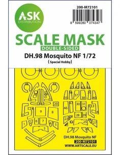 DH.98 Mosquito NF double-sided fit express mask for Special Hobby, ...