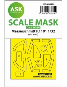 [NO_DESC] Messerschmitt P.1101 one-sided express fit mask for Das W...