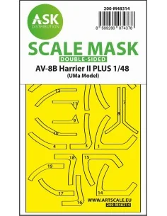 AV-8B Harrier II PLUS double-sided express fit mask for Uma Model, ...