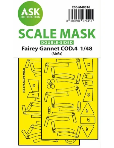 [NO_DESC] Fairey Gannet COD.4 double-sided fit and self adhesive ex...