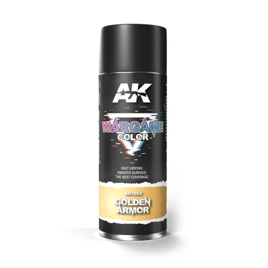 Golden Armor Spray 400ml - AK Interactive AK1052