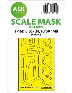 [NO_DESC] F-16D Block 30/40/50 one-sided fit and self adhesive expr...