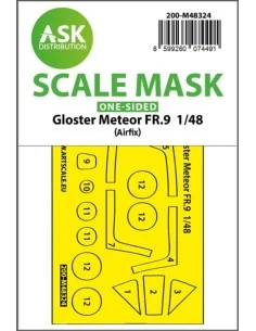 Gloster Meteor FR.9 one-sided fit and self adhesive express mask fo...