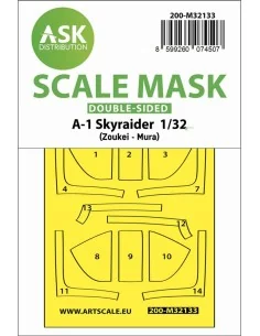 [NO_DESC] A-1 Skyraider double-sided express fit and self adhesive ...