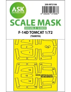 [NO_DESC] F-14D double-sided fit express mask for Tamiya, 1/72 - Ar...