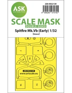 Spitfire Mk.Vb double-sided express fit and self adhesive mask for ...