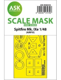 Spitfire Mk.IXe one-sided express fit mask for Airfix, 1/48 - Art S...