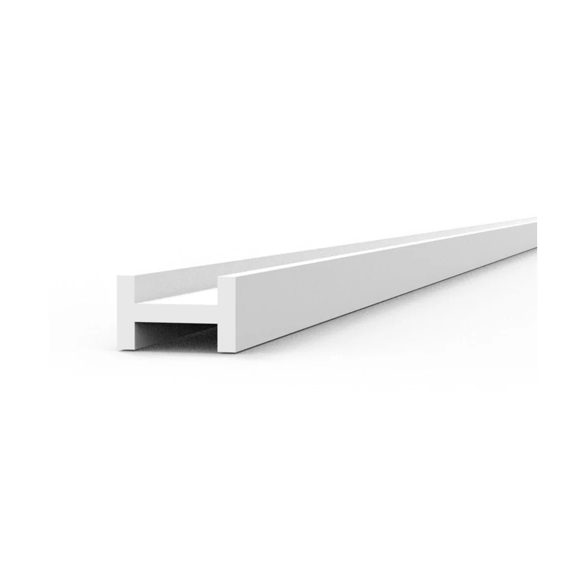 BEAMS I SHAPE 2.0 x 1.2 x 350mm x 4units STYRENE - AK Interactive A...