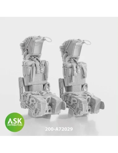 GRU7A ejection seats with seat belts 2 pcs, rec. for F-14A/B late -...