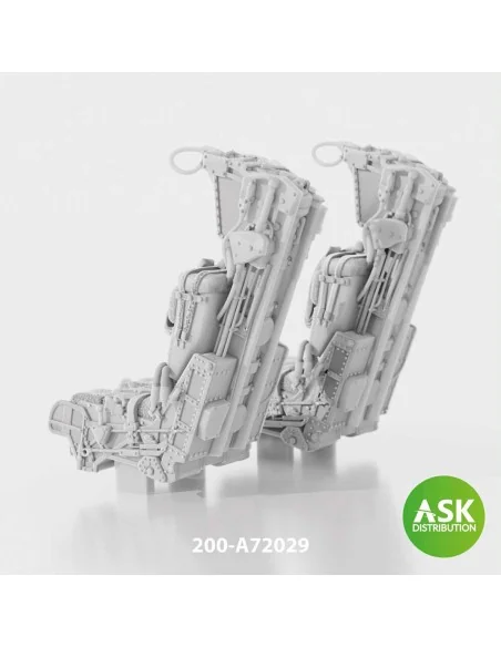 GRU7A ejection seats with seat belts 2 pcs, rec. for F-14A/B late -...