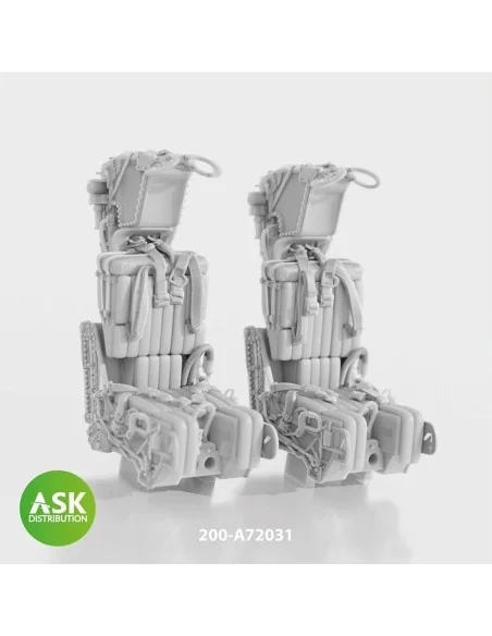 GRU7A ejection seats with seat belts 2 pcs, rec. for F-14A/B Early ...