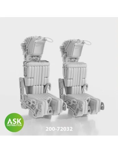GRU7A ejection seats excluding seat belts 2 pcs, rec. for F-14A/B E...