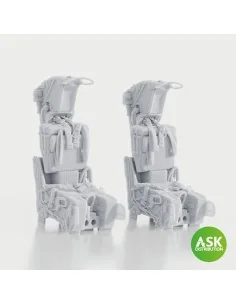 GRU-7A Ejection Seats for F-14A/B Late - with seat belts (2pcs) for...