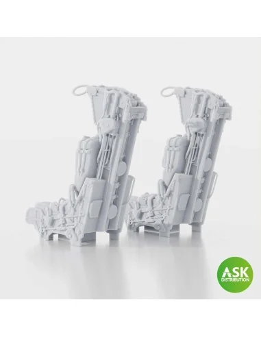 GRU-7A Ejection Seats for F-14A/B Early - with seat belts (2pcs) fo...