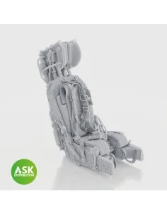 M.B. Mk.9 ejection Seat with seat belts - 1 pc for Kinetic, 1/48 - ...