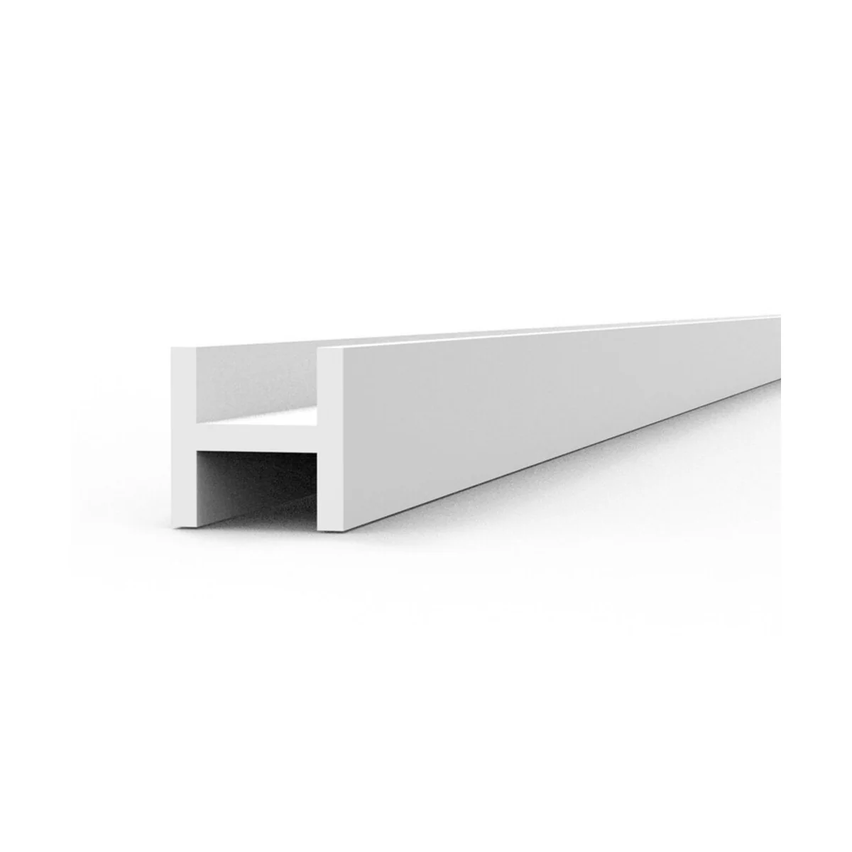 BEAMS H SHAPE 2.0 x 2.0 x 350 mm x 4 units STYRENE - AK Interactive...