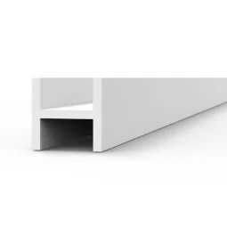BEAMS H SHAPE 2.5 x 2.5 x 350 mm x 4 units STYRENE - AK Interactive...