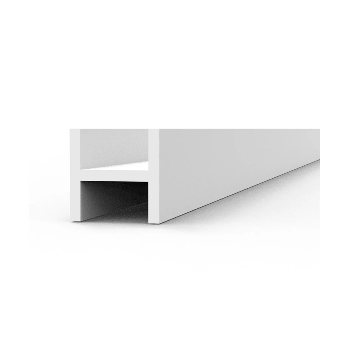BEAMS H SHAPE 2.5 x 2.5 x 350 mm x 4 units STYRENE - AK Interactive...