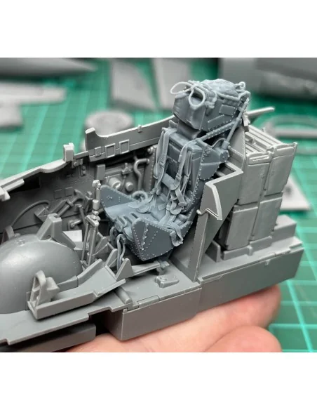 Ejection Seat - M.B Mk.2E with seat belts, with survival pack for R...