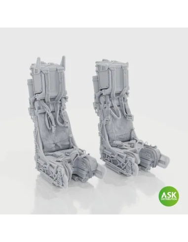 SJU-17 Ejection Seats for F-14D - with seat belts (2pcs) for Trumpe...