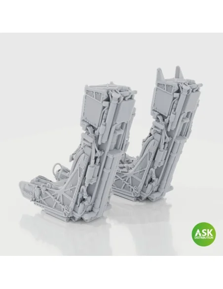 SJU-17 Ejection Seats for F-14D - with seat belts (2pcs) for Trumpe...
