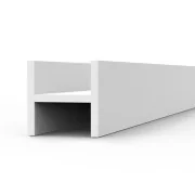 BEAMS H SHAPE 3.0 x 3.0 x 350 mm x 3 units STYRENE - AK Interactive...