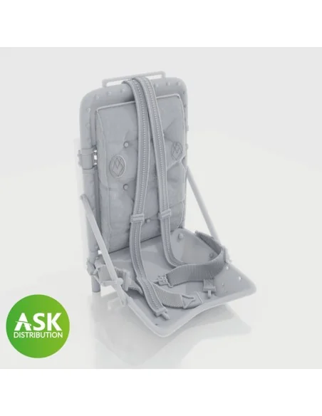 P-51D Mustang - seat incl. seat belts for Eduard, 1/48 - Art Scale ...