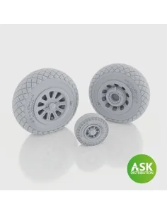 [NO_DESC] P-51D Mustang - wheels for Eduard, 1/48 - Art Scale Kit 2...