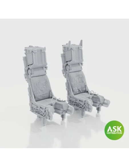 SJU-17 ejection seats excluding seat belts, 2 pcs F-14D - 3D print ...